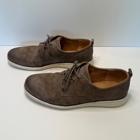 Men's Børn Todd Brown Nubuck Plain Toe Loafers - 11.5M - Picture 3 of 7